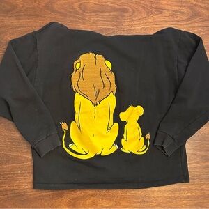 ASOS Black Hoodie with Lion King Design
